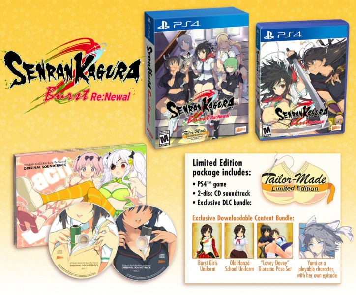  Senran Kagura Burst Re: Newal - Tailor-Made Edition