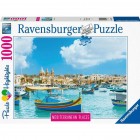 Palapeli: Ravensburger - Mediterranean Malta (1000pcs)