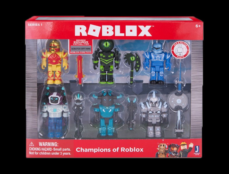 Vintage Champions of Roblox Jazwares Korblox General Knight 