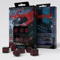 Noppasetti: Cyberpunk - Red Essential Dice Set (6)