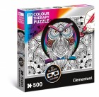 Palapeli: 3D Color Therapy Owl (500)
