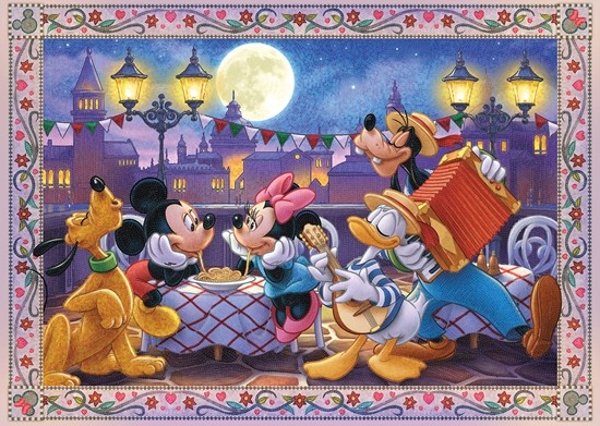 Palapeli: Disney - Mickey Mouse Mosaic (1000pcs)  - Lautapelit -  Puolenkuun Pelit pelikauppa
