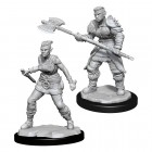 D&D Nolzur's Marvelous Miniatures: Orc Barbarian Female