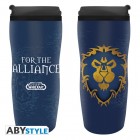Travel Mug: World of Warcraft - For the Alliance (355ml)