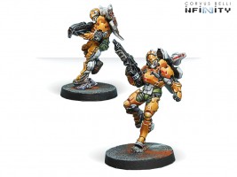 Infinity: Yu Jing - Tiger Soldiers (Spitfire & Boarding Shotgun)