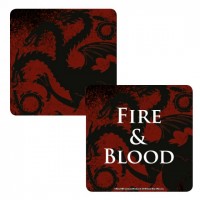 Lasinalunen: Game Of Thrones - Targaryen Coaster