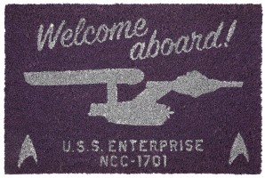 Ovimatto: Star Trek - Welcome Aboard (40x60cm)