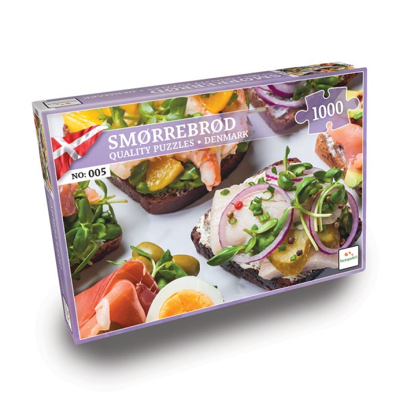 Palapeli: Smørrebrød (1000pc)  - Lautapelit - Puolenkuun Pelit  pelikauppa