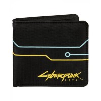 Lompakko: Cyberpunk 2077 - Hack Wallet Black/Yellow/Blue