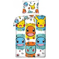 Pussilakanasetti: Pokemon Starter Faces Single Reversible