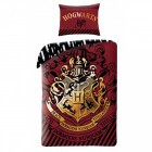 Pussilakanasetti: Harry Potter Duvet Set Hogwarts (Red)