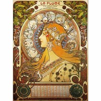 Palapeli: Alphonse Mucha - Zodiac (1000)