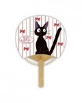 Viuhka: Kiki's Delivery Service Fan Jiji & Ribbon (18 x 12 cm)