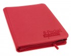 Binder: ZipFolio Xenoskin (8-pocket, Red) (Ultimate Guard)