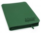 Binder: ZipFolio Xenoskin (8-pocket, Green) (Ultimate Guard)