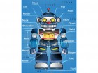 Palapeli: Robot (48, muovi)