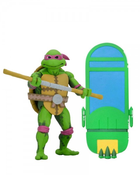 Figuuri: TMNT - Turtles in Time Donatello (18cm)  - Figuuri -  Puolenkuun Pelit pelikauppa