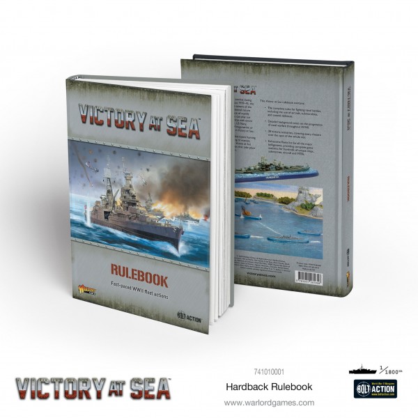 Victory at Sea: Rulebook (hb)  - Pienoismallit + miniatyyrit -  Puolenkuun Pelit pelikauppa