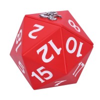 Noppalaatikko: Dungeons & Dragons D20 Dice Box (13.5cm)