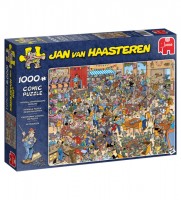 Palapeli: Jan Van Haasteren - The Library (1000pcs)