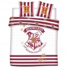 Pussilakanasetti: Harry Potter Duvet Set Hogwarts (Red and White)