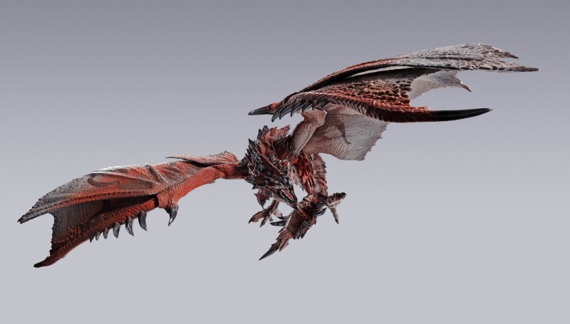 Figuuri: Monster Hunter - Rathalos (40cm, Tamashii Nations)  -  Figuuri - Puolenkuun Pelit pelikauppa