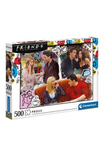 Palapeli: Friends - On The Phone (500)  - Lautapelit - Puolenkuun  Pelit pelikauppa