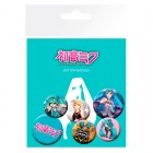 Pinssi: Hatsune Miku - Badges 6-pack