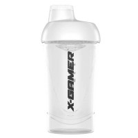 X-GAMER: Shaker 5.0 -Transparent sekoituspullo (600ml)
