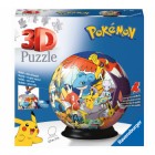 Palapeli 3d:  Puzzle-ball - Pokmon (72pc)
