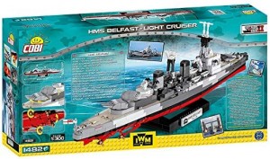 Cobi: World War II - HMS Belfast Light Cruiser (1480pcs)