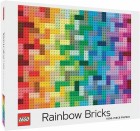 Palapeli: Lego - Rainbow Bricks (1000)