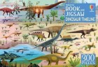 Palapeli: Dinosaur Timeline Jigsaw & Book (300)