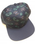 Lippis: Minecraft - Blue Scatter Snapback