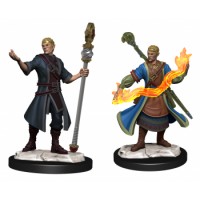 D&D Nolzur\'s Marvelous Miniatures: Half-Elf Wizard Male (2)