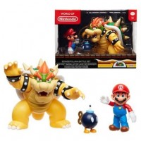 Figuuri: Super Mario - Bowser\'s Lava Battle Set