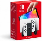 Nintendo Switch: OLED Pelikonsoli (Valkoinen, 2021) (Kytetty)
