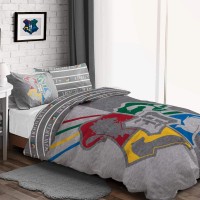 Pussilakanasetti: Harry Potter - House Crest Duvet Set King (230x220cm)