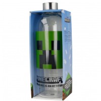 Juomapullo: Minecraft - Creeper Glass Bottle (1030ml)