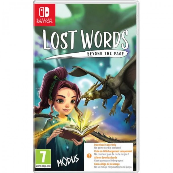 Lost Words: Beyond The Page  - Nintendo Switch - Puolenkuun Pelit  pelikauppa