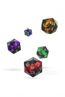 Noppasetti: Oakie Doakie D20 Spindown Dice Set - Enclave (5)