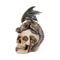 Nemesis Now: Steel Wing Skull (21cm)