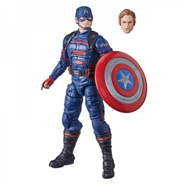 Figuuri: Marvel - The Falcon and the Winter Soldier - Captain America  (15cm)  - Figuuri - Puolenkuun Pelit pelikauppa