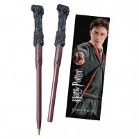 Lahjasetti: Harry Potter - Wand Pen and Bookmark