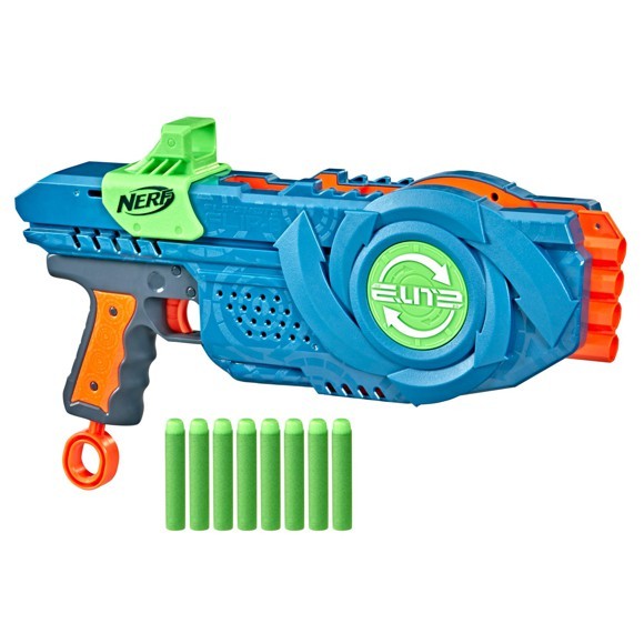 Nerf: Elite  - Flipshots Flip-8 Blaster  - Gadget + lelut -  Puolenkuun Pelit pelikauppa