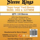 Korttisuoja: Sleeve Kings Super Large Card Sleeves (102x127mm)