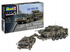 Pienoismalli: Revell - SLT 50-3 Elefant and Leopard 2A4 (1:72)