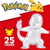 Figuuri: Pokemon - 25th Celebration Silver Charmander (8cm)