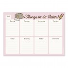 Muistikirja: Pusheen - Things To Do (Later) Weekly Planner A4