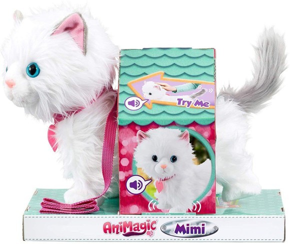 Animagic: Mimi The Cat - Interaktiivinen Pehmolelu  - Pehmolelu -  Puolenkuun Pelit pelikauppa